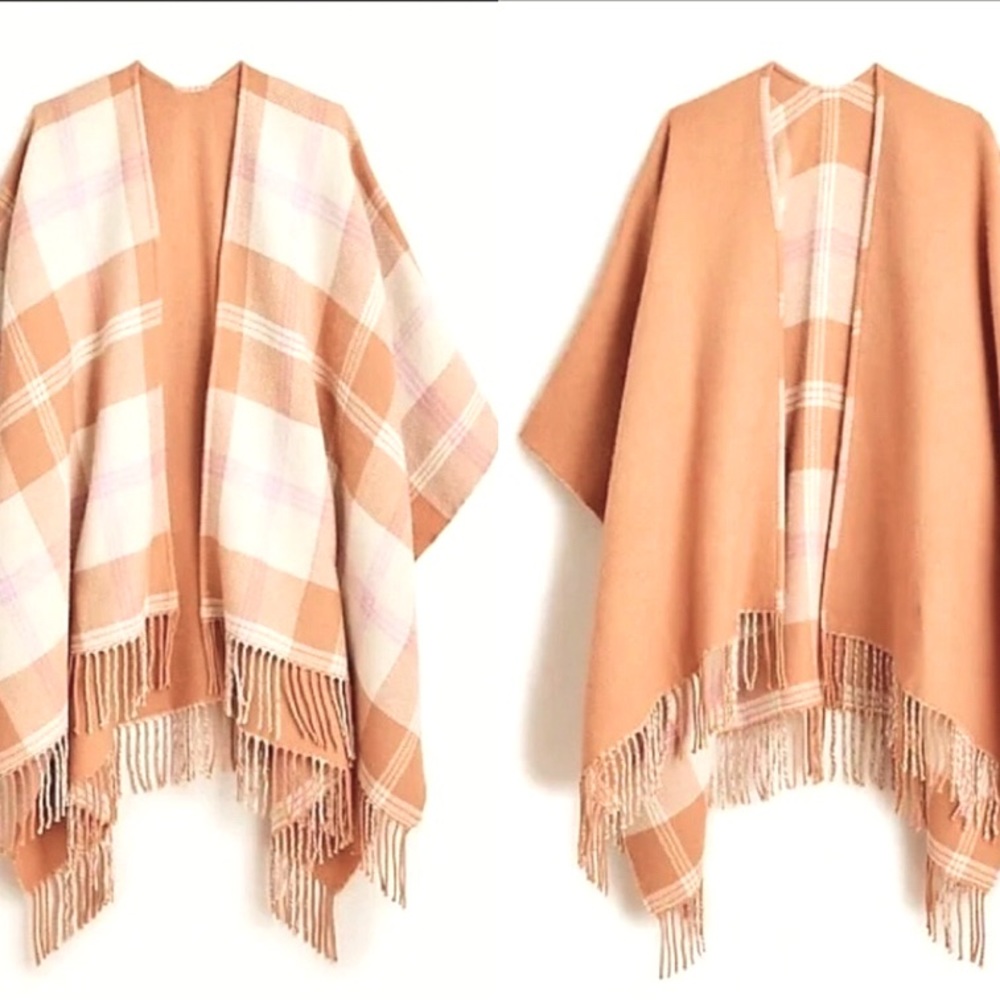 J Crew new plaid wrap scarf